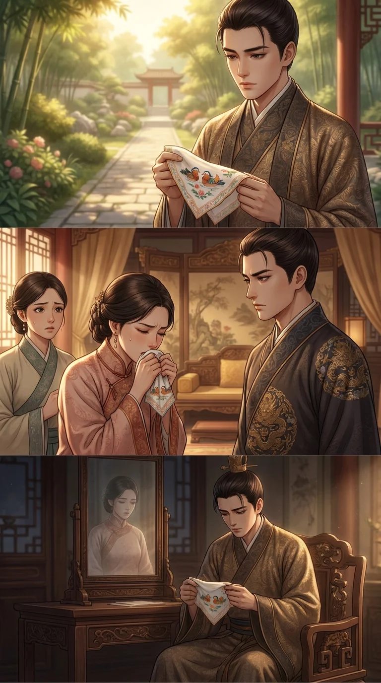 TRẢ NHẦM KHĂN THÊU