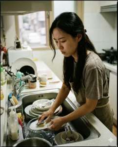 Bạn Cùng Phòng Không Bao Giờ Rửa Bát