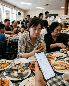 Bữa Tiệc Hải Sản Vả Mặt Nhà Chồng