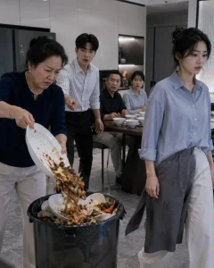 ÍN MÓN ĂN BỊ ĐỔ VÀO THÙNG RÁC